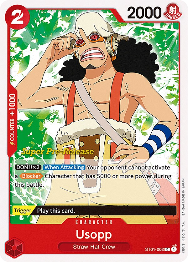 Usopp [Super Pre-Release Starter Deck: Straw Hat Crew] | Devastation Store