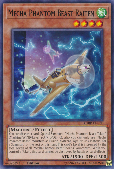 Mecha Phantom Beast Raiten [CIBR-EN030] Common | Devastation Store