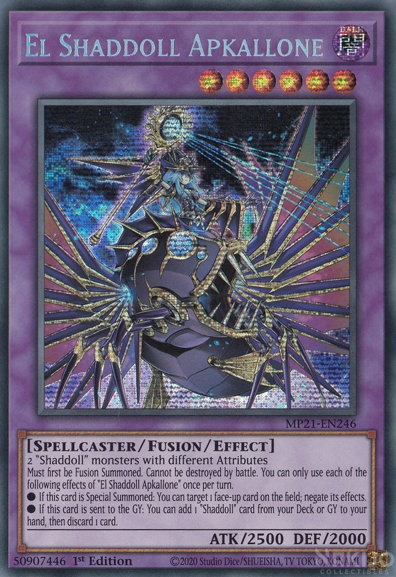 El Shaddoll Apkallone [MP21-EN246] Prismatic Secret Rare | Devastation Store
