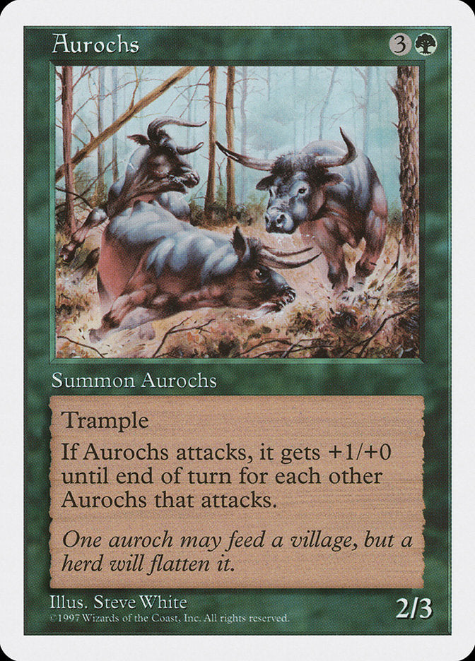 Aurochs [Fifth Edition] | Devastation Store