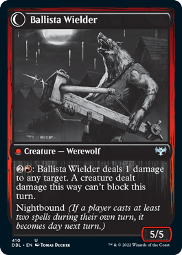 Ballista Watcher // Ballista Wielder [Innistrad: Double Feature] | Devastation Store