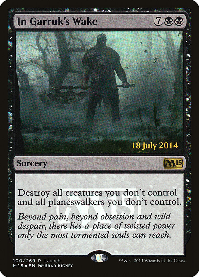 In Garruk's Wake [Magic 2015 Prerelease Promos] | Devastation Store