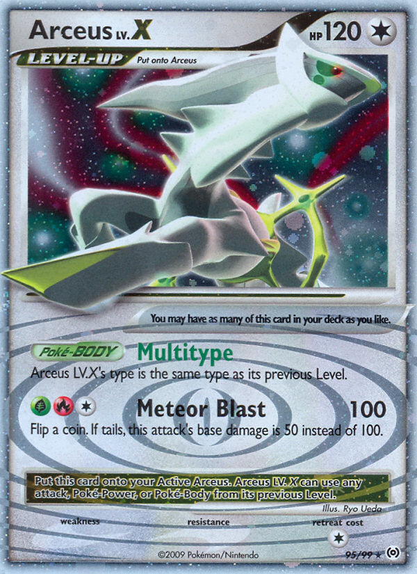 Arceus LV.X (95/99) [Platinum: Arceus] | Devastation Store