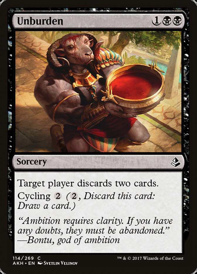 Unburden [Amonkhet] - Devastation Store | Devastation Store
