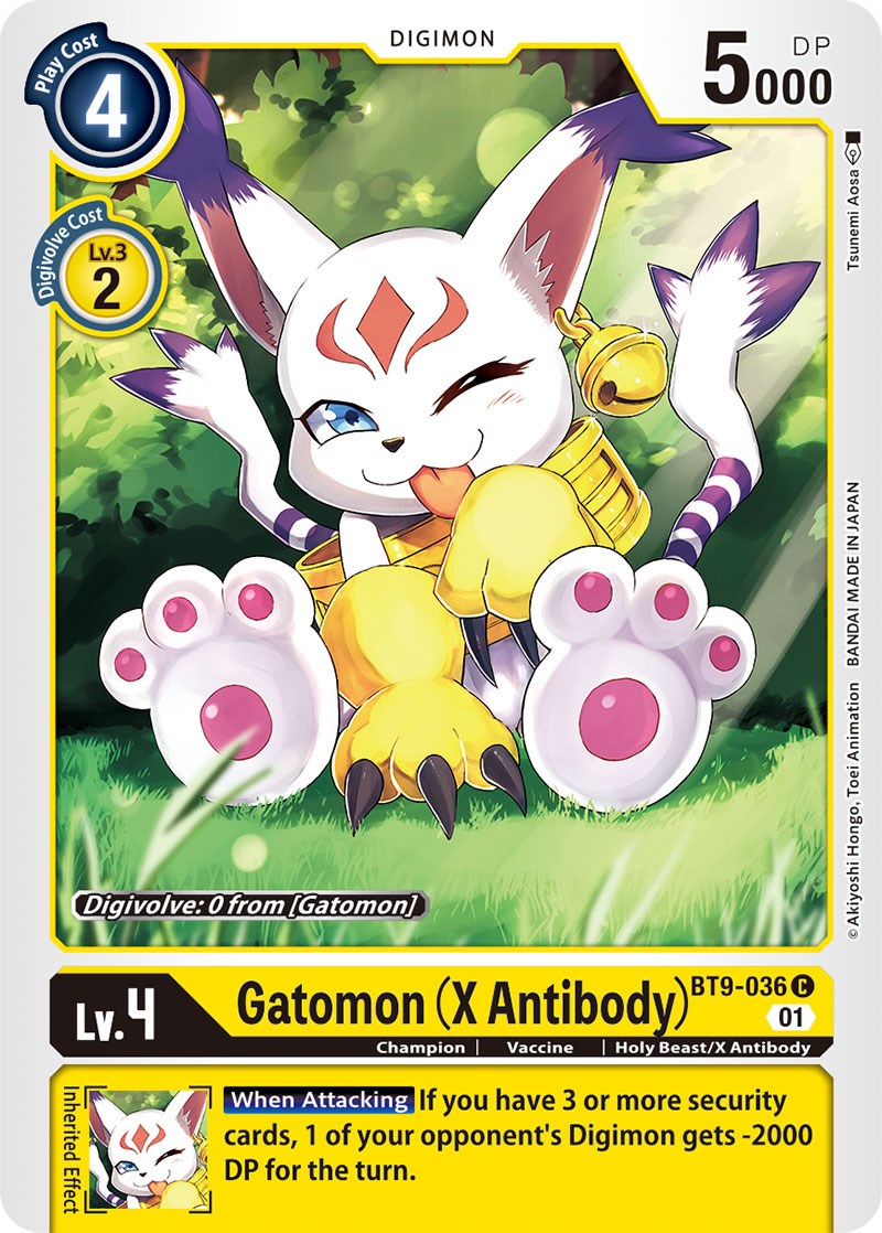 Gatomon (X Antibody) [BT9-036] [X Record] | Devastation Store