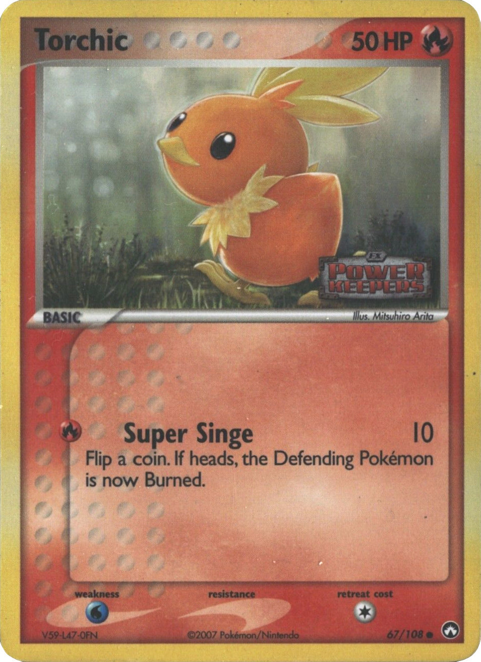 Torchic (67/108) (Stamped) [EX: Power Keepers] | Devastation Store