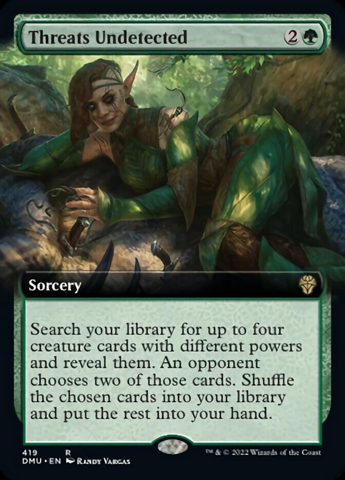 Threats Undetected (Extended Art) [Dominaria United] | Devastation Store