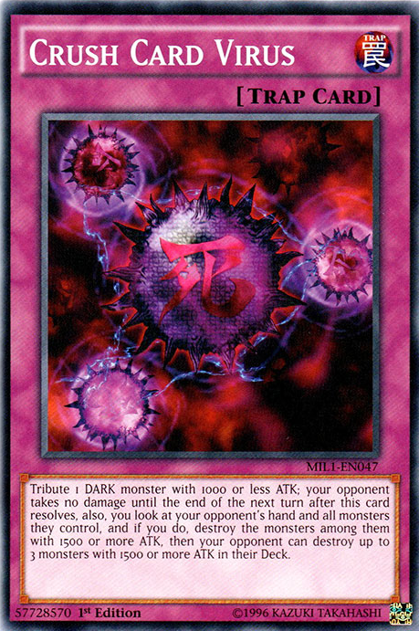 Crush Card Virus [MIL1-EN047] Common | Devastation Store