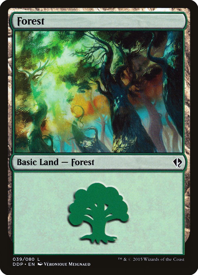 Forest (39) [Duel Decks: Zendikar vs. Eldrazi] - Devastation Store | Devastation Store