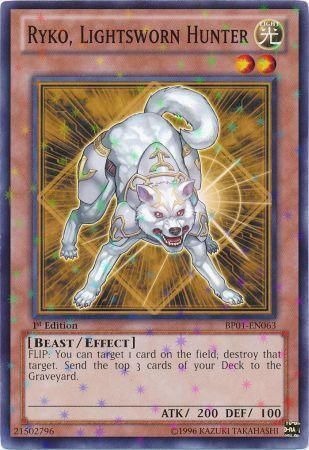 Ryko, Lightsworn Hunter [BP01-EN063] Starfoil Rare | Devastation Store