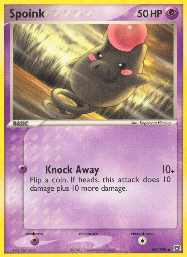 Spoink (65/106) [EX: Emerald] | Devastation Store