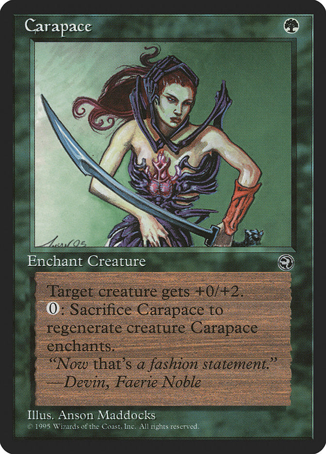 Carapace (Devin Flavor Text) [Homelands] - Devastation Store | Devastation Store