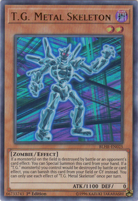 T.G. Metal Skeleton [BLHR-EN025] Ultra Rare | Devastation Store