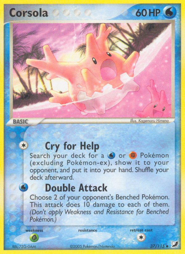 Corsola (37/115) [EX: Unseen Forces] | Devastation Store