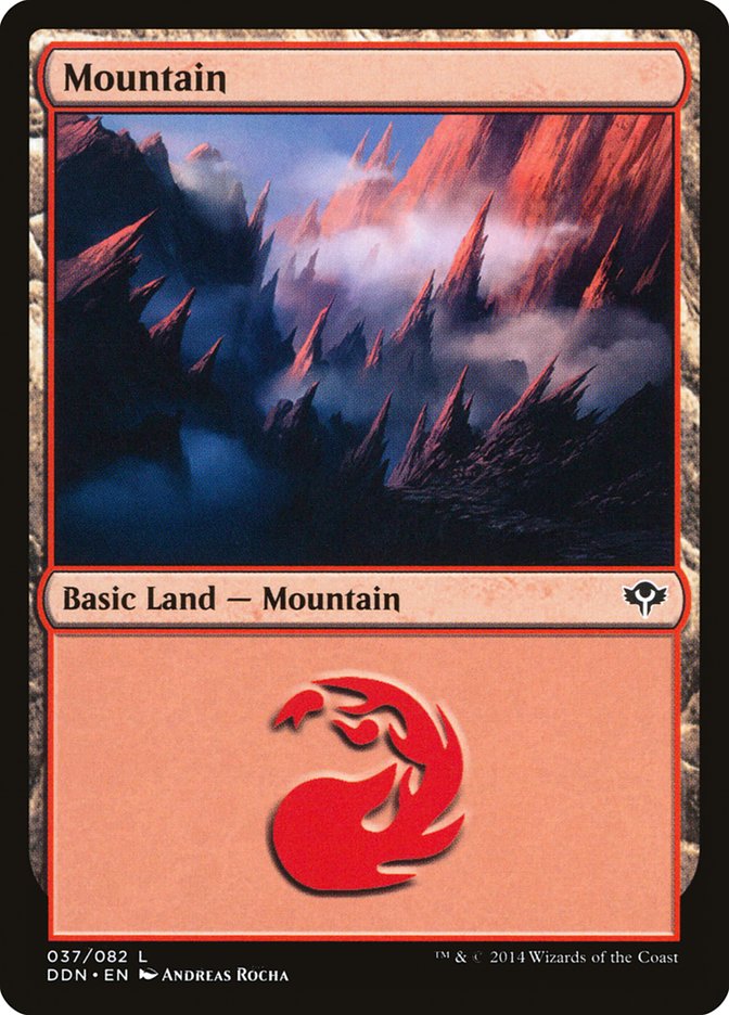 Mountain (37) [Duel Decks: Speed vs. Cunning] - Devastation Store | Devastation Store