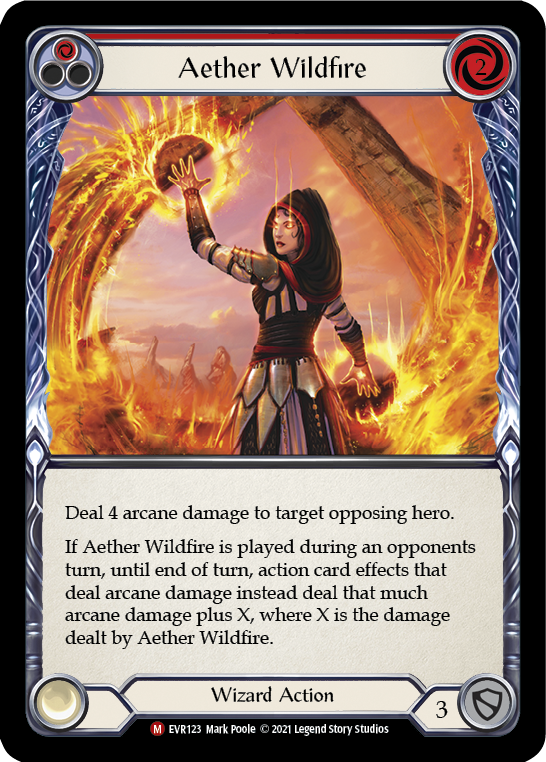 Aether Wildfire [EVR123] (Everfest)  1st Edition Normal | Devastation Store