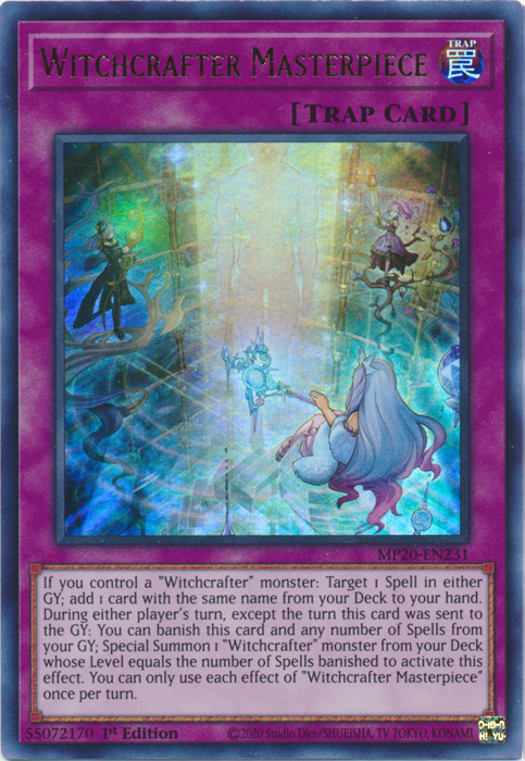 Witchcrafter Masterpiece [MP20-EN231] Ultra Rare | Devastation Store