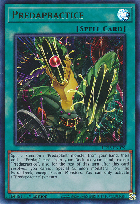Predapractice [LDS3-EN079] Ultra Rare | Devastation Store