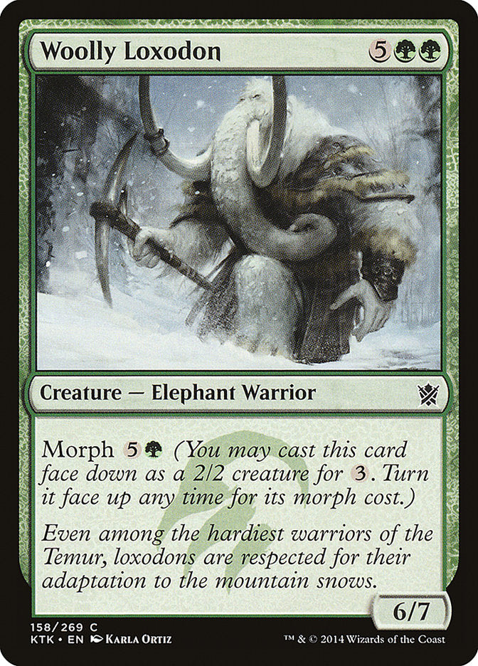 Woolly Loxodon [Khans of Tarkir] | Devastation Store