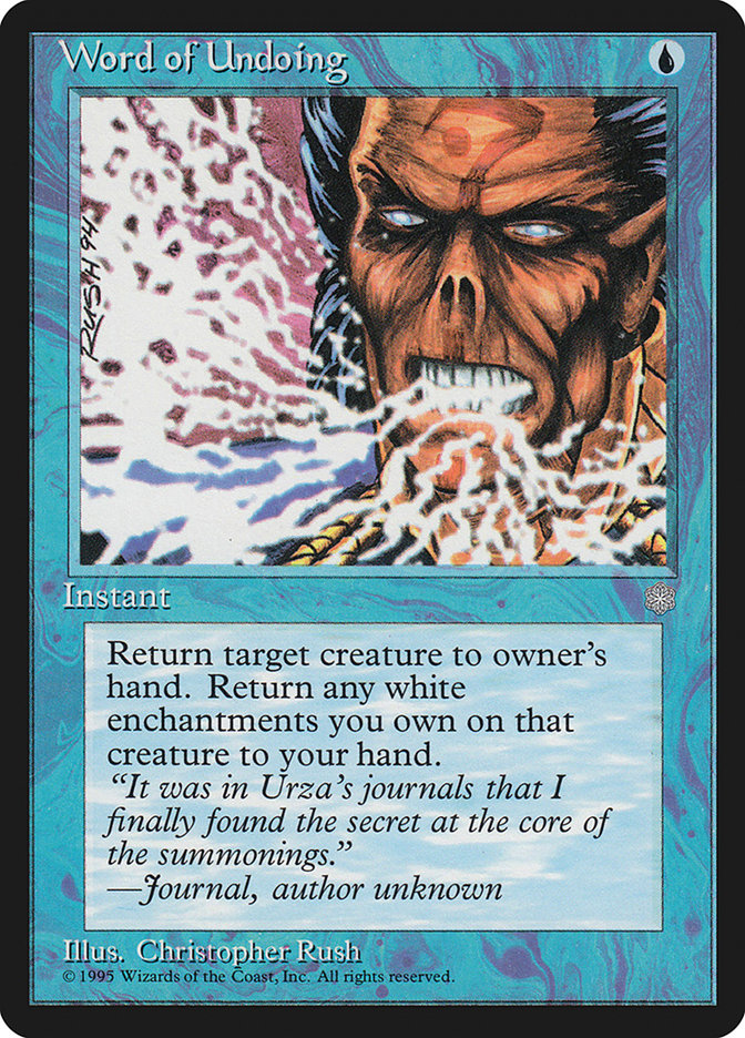 Word of Undoing [Ice Age] - Devastation Store | Devastation Store