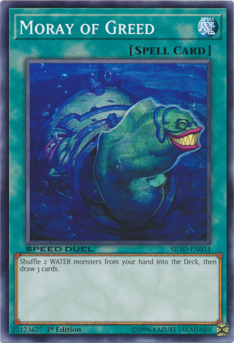 Moray of Greed [SBAD-EN034] Common | Devastation Store