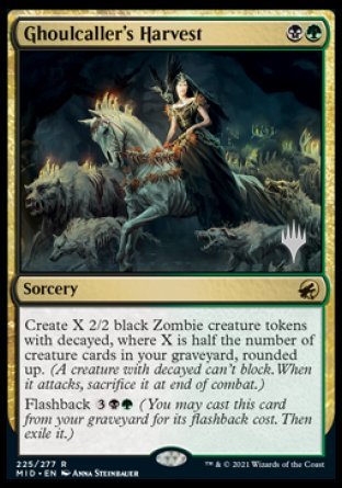 Ghoulcaller's Harvest (Promo Pack) [Innistrad: Midnight Hunt Promo Pack] | Devastation Store