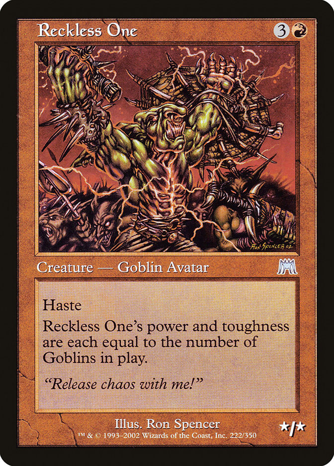 Reckless One [Onslaught] - Devastation Store | Devastation Store