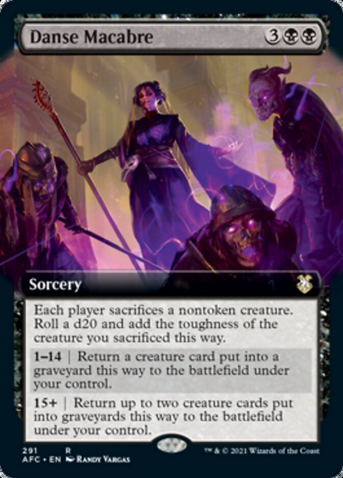 Danse Macabre (Extended) [Dungeons & Dragons: Adventures in the Forgotten Realms Commander] | Devastation Store