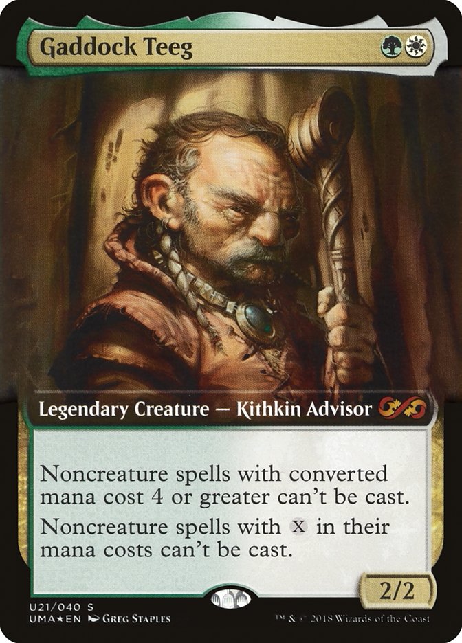 Gaddock Teeg (Topper) [Ultimate Box Topper] | Devastation Store