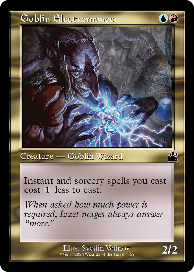 Goblin Electromancer (Retro Frame) [Ravnica Remastered] | Devastation Store