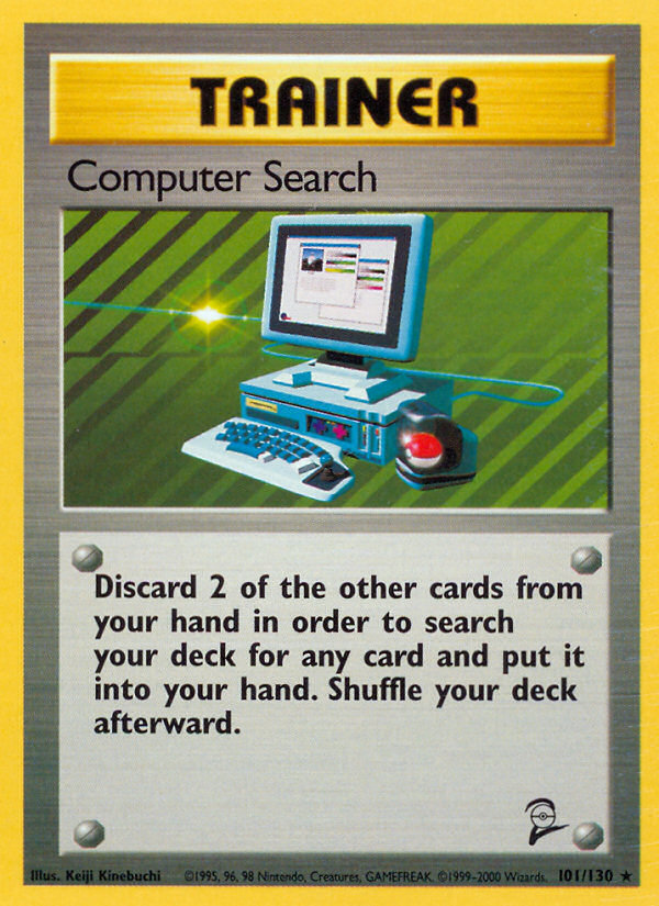 Computer Search (101/130) [Base Set 2] | Devastation Store