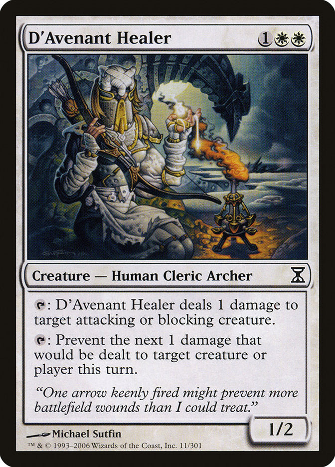 D'Avenant Healer [Time Spiral] | Devastation Store