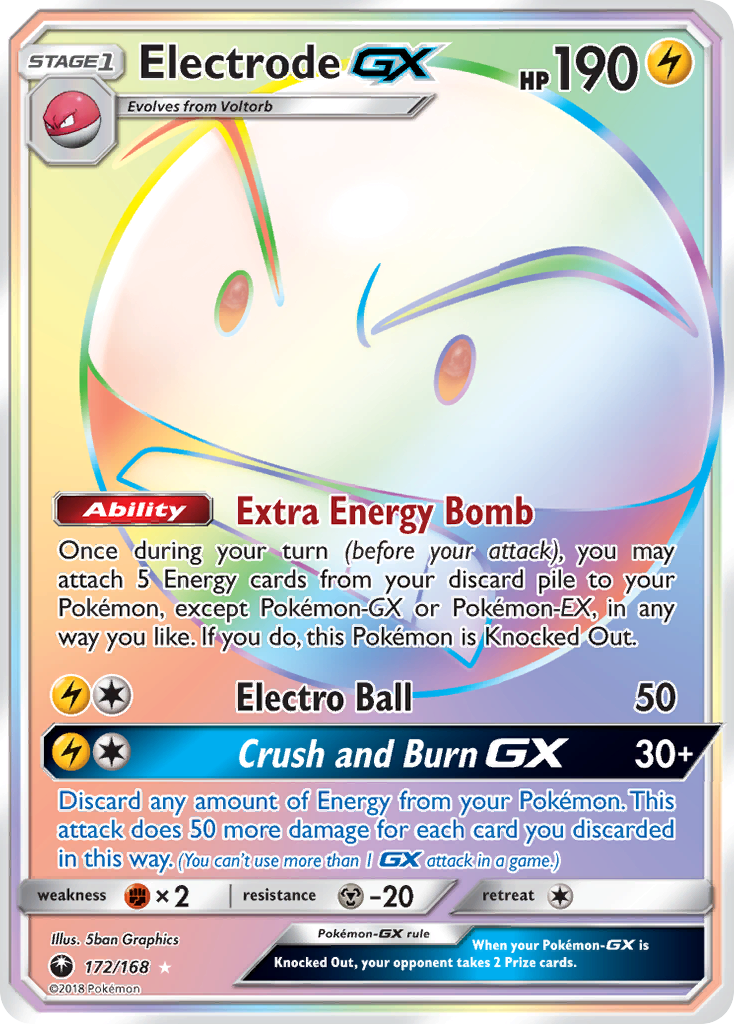 Electrode GX (172/168) [Sun & Moon: Celestial Storm] | Devastation Store