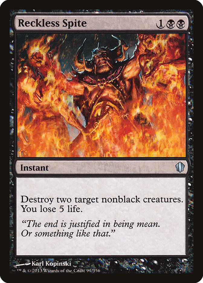 Reckless Spite [Commander 2013] - Devastation Store | Devastation Store
