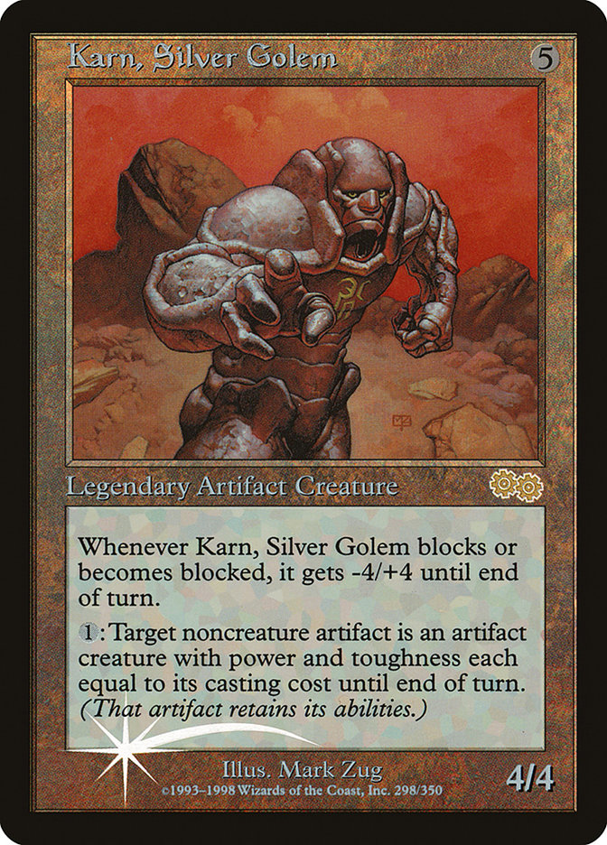 Karn, Silver Golem [Arena League 1999] - Devastation Store | Devastation Store