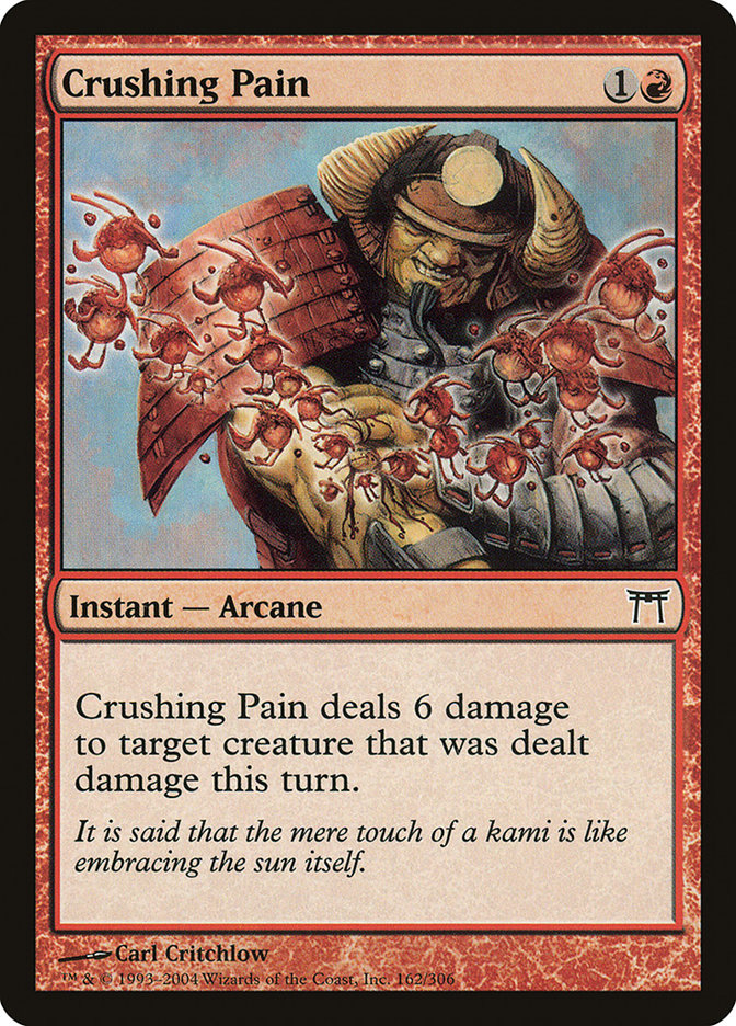 Crushing Pain [Champions of Kamigawa] | Devastation Store