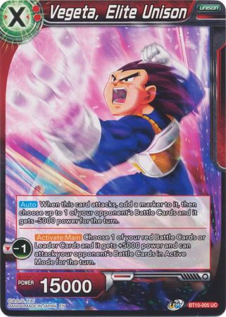 Vegeta, Elite Unison [BT10-005] | Devastation Store