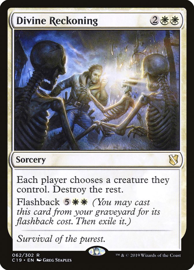 Divine Reckoning [Commander 2019] | Devastation Store