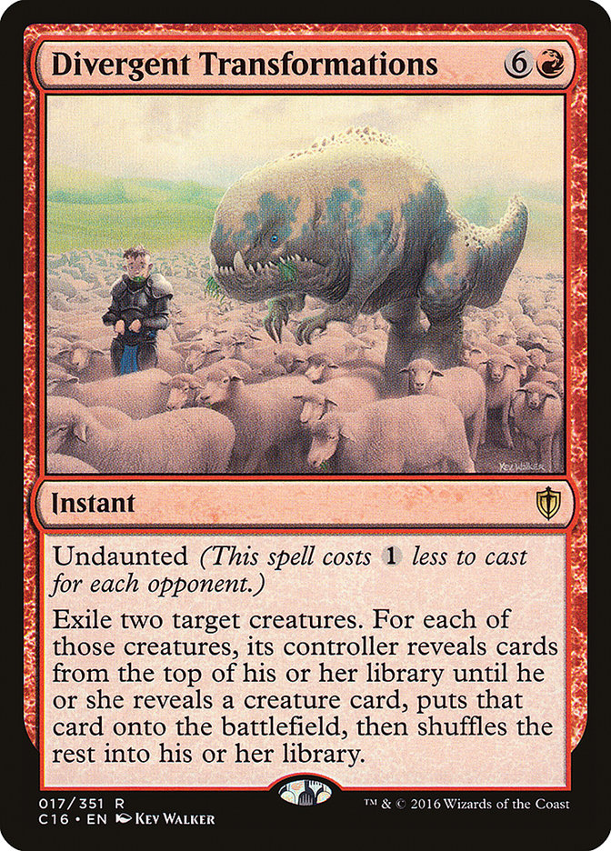 Divergent Transformations [Commander 2016] - Devastation Store | Devastation Store