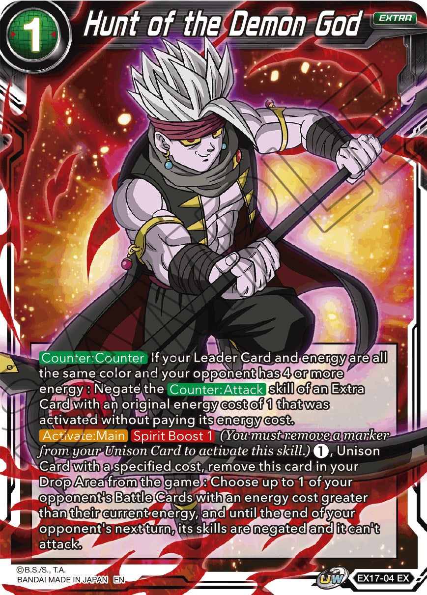 Hunt of the Demon God (EX17-04) [Saiyan Booster] | Devastation Store