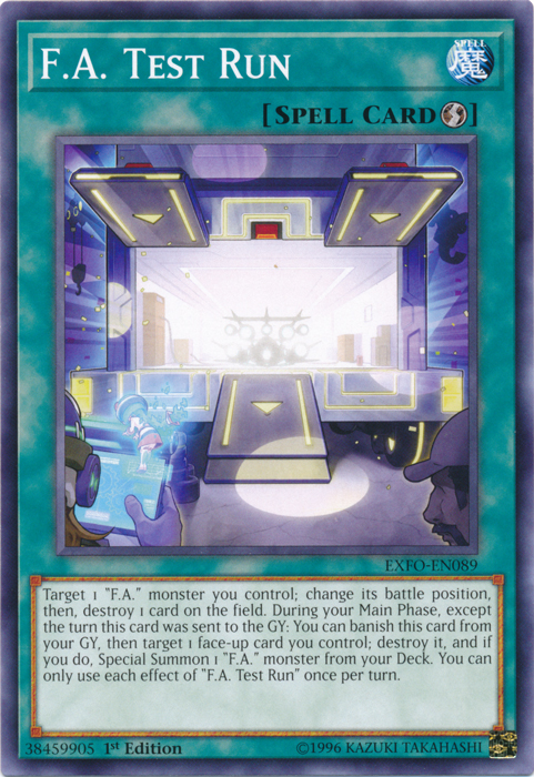 F.A. Test Run [EXFO-EN089] Common | Devastation Store