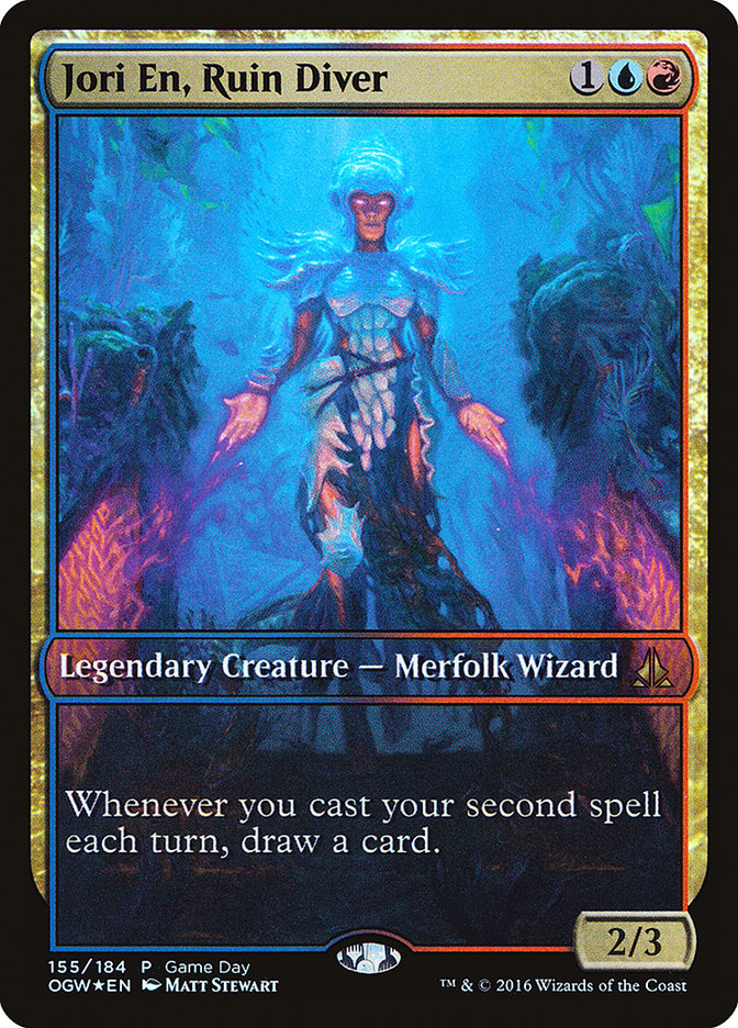 Jori En, Ruin Diver (Game Day) (Extended) [Oath of the Gatewatch Promos] - Devastation Store | Devastation Store