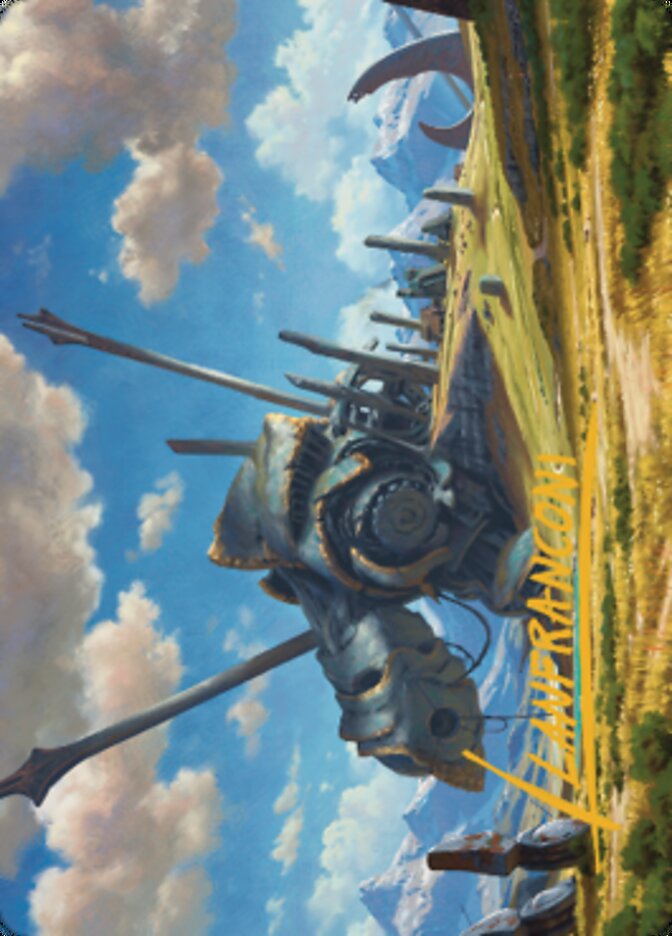 Plains Art Card 1 (Gold-Stamped Signature) [Dominaria United Art Series] | Devastation Store