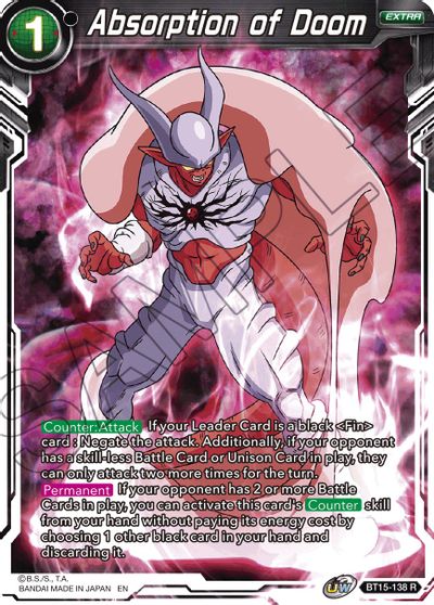 Absorption of Doom [BT15-138] | Devastation Store