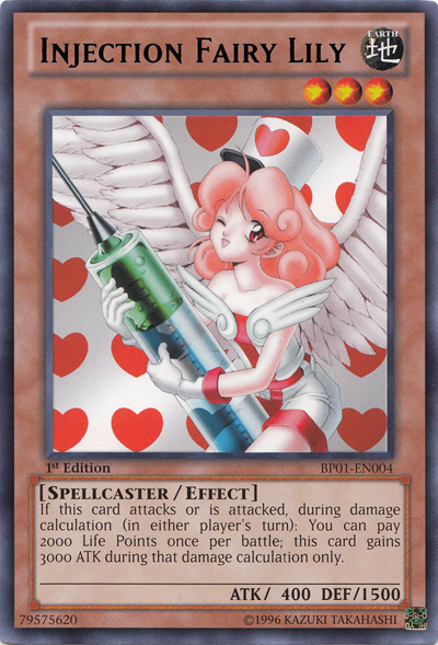 Injection Fairy Lily [BP01-EN004] Rare | Devastation Store
