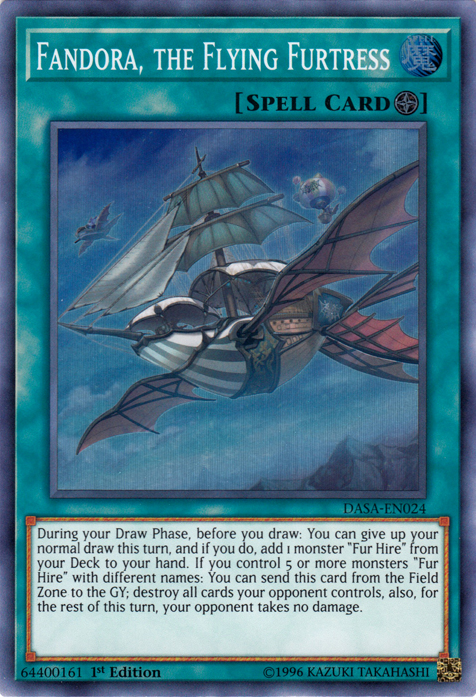Fandora, the Flying Furtress [DASA-EN024] Super Rare | Devastation Store