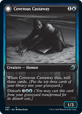 Covetous Castaway // Ghostly Castigator [Innistrad: Double Feature] | Devastation Store