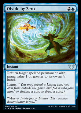 Divide by Zero [Strixhaven: School of Mages] | Devastation Store