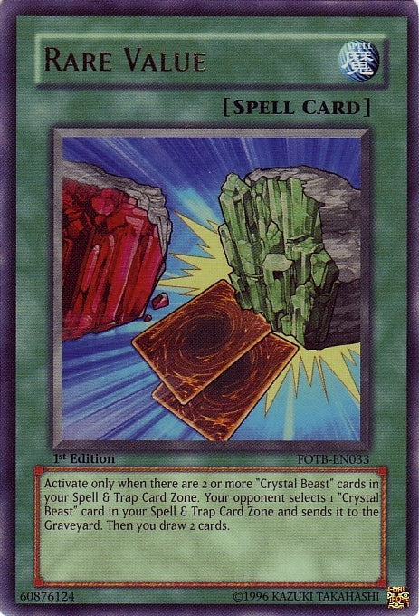 Rare Value [FOTB-EN033] Ultra Rare | Devastation Store