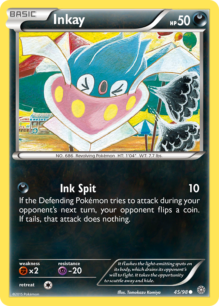 Inkay (45/98) [XY: Ancient Origins] | Devastation Store